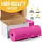 Party Solids 54" x 300' Plastic Table Cover Roll with Slide Cutter – Cut-to-Size Dispenser Box – Makes Up to 36 Disposable 8' Rectangle Tablecloths by Exquisite